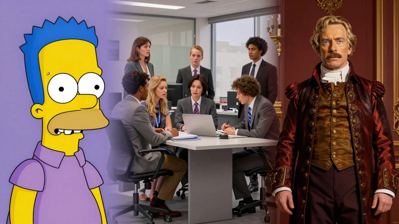 Split image showing beginner to advanced TV show styles